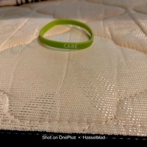 This is a green care braclet